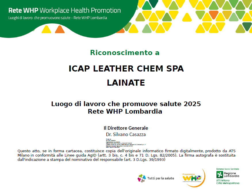 attestato whp 2025